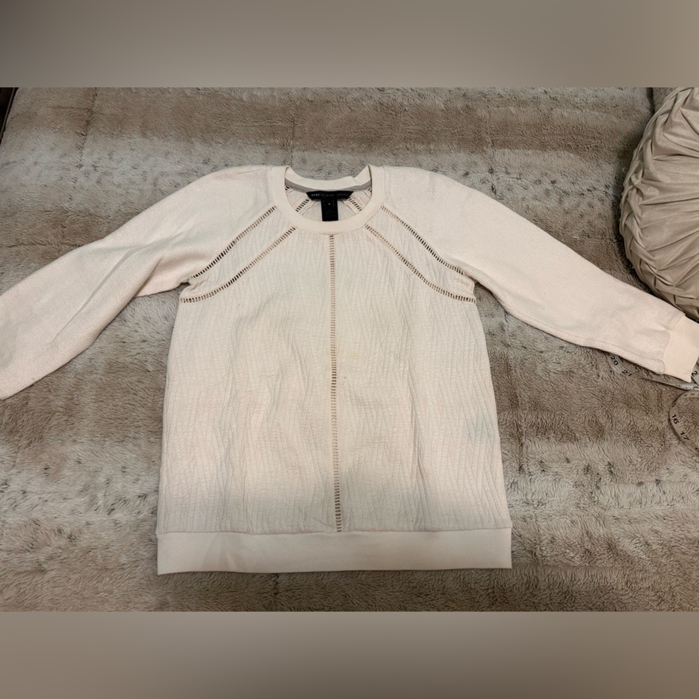 MARC JACOBS CREW NECK THERMAL SHIRT SIZE S